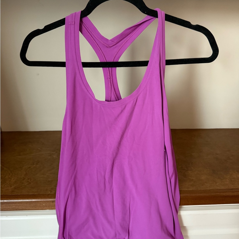 lululemon athletica Magenta Racerback Tank Top